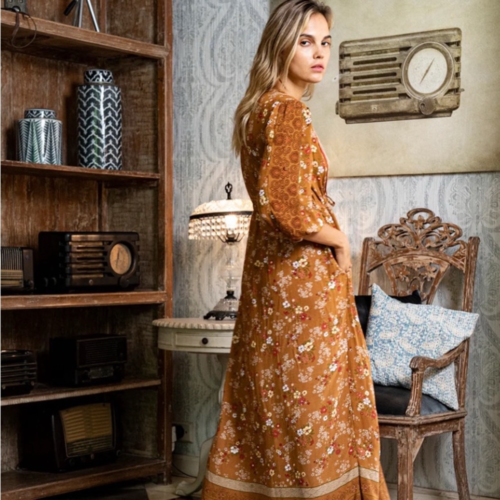 Tulle and Batiste Roseanne Boho Dress Daydreamer
Handmade XS & S Terracotta - Picture 4 of 15